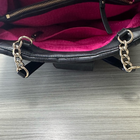 Kate Spade Astor Court Elena Black Quilted Leather Chain Handle Shoulder Bag - Picture 8 of 8